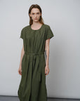 Relaxed - fit Midi Shirt Dress - UNIQUE ATTRACTION