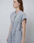 Relaxed - fit Midi Shirt Dress - UNIQUE ATTRACTION