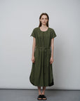 Relaxed - fit Midi Shirt Dress - UNIQUE ATTRACTION