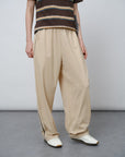 Retro Sporty Drawstring Joggers - UNIQUE ATTRACTION