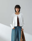 Soft Cropped Jacket - UNIQUE ATTRACTION