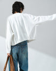 Soft Cropped Jacket - UNIQUE ATTRACTION