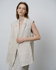 Tencel - Linen Summer Vest - UNIQUE ATTRACTION