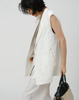 Tencel - Linen Summer Vest - UNIQUE ATTRACTION