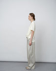 Tencel - Wool Blend Straight Leg Pants - UNIQUE ATTRACTION