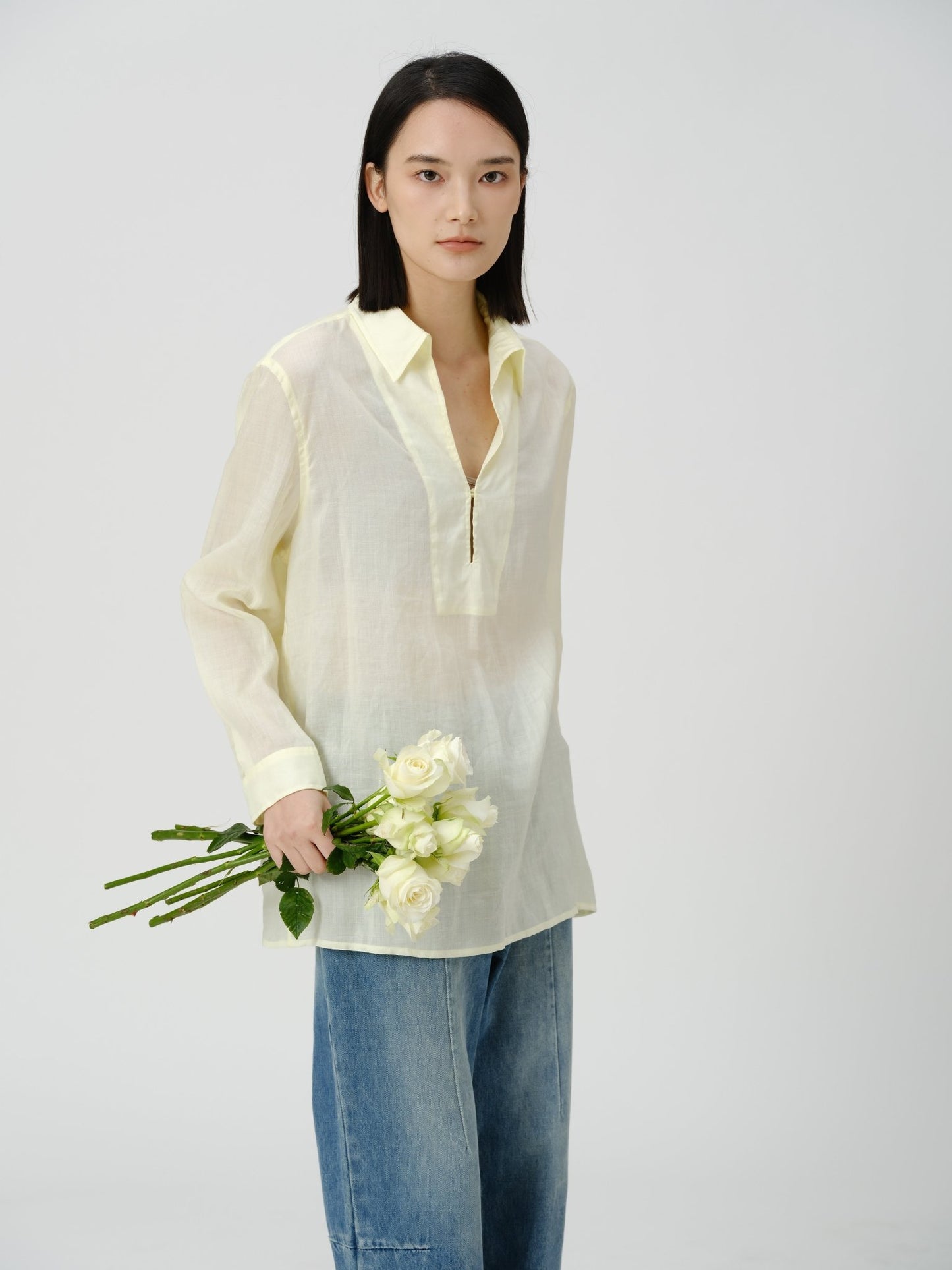 Textured Linen Shirt - UNIQUE ATTRACTION