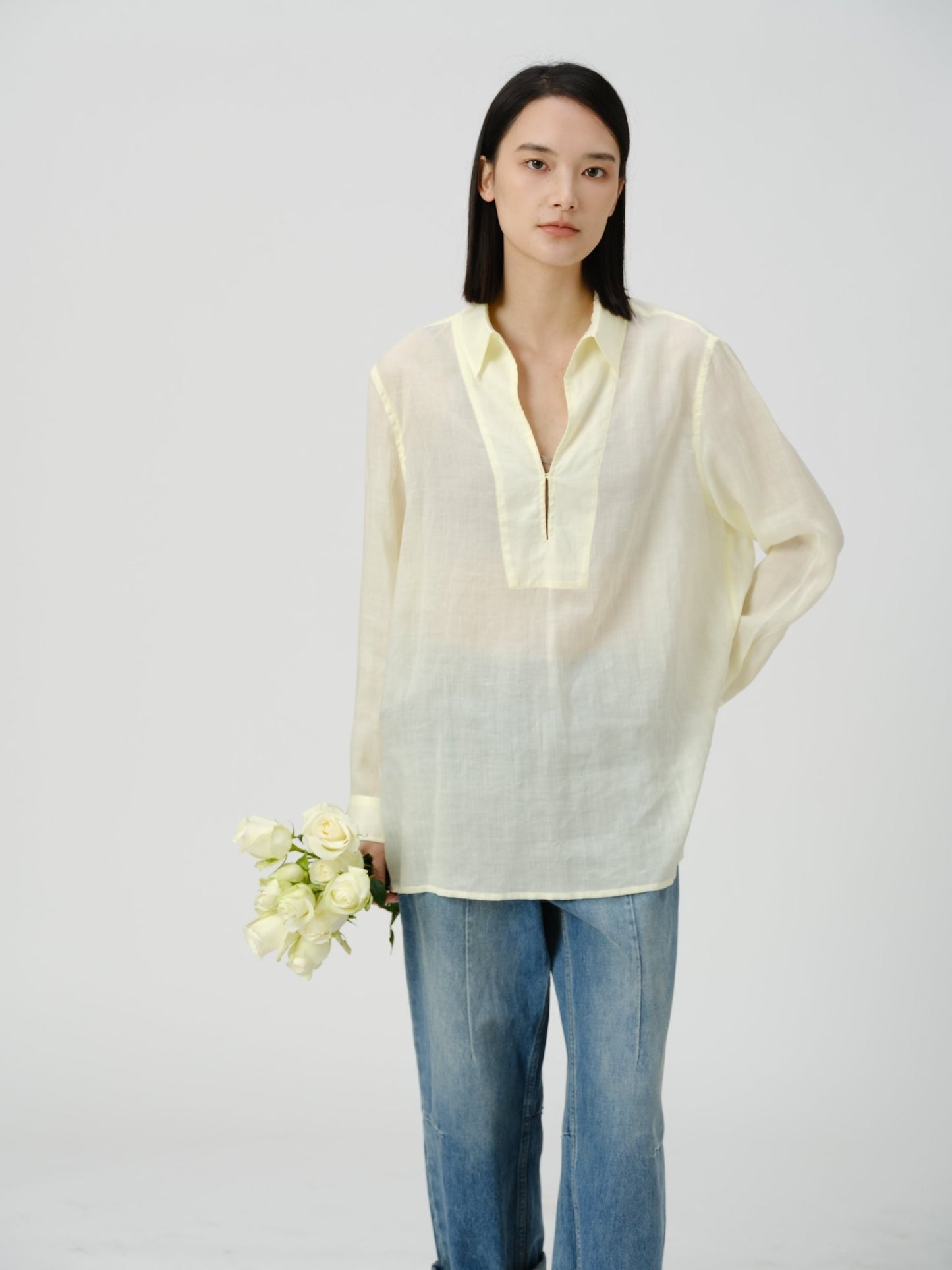 Textured Linen Shirt - UNIQUE ATTRACTION