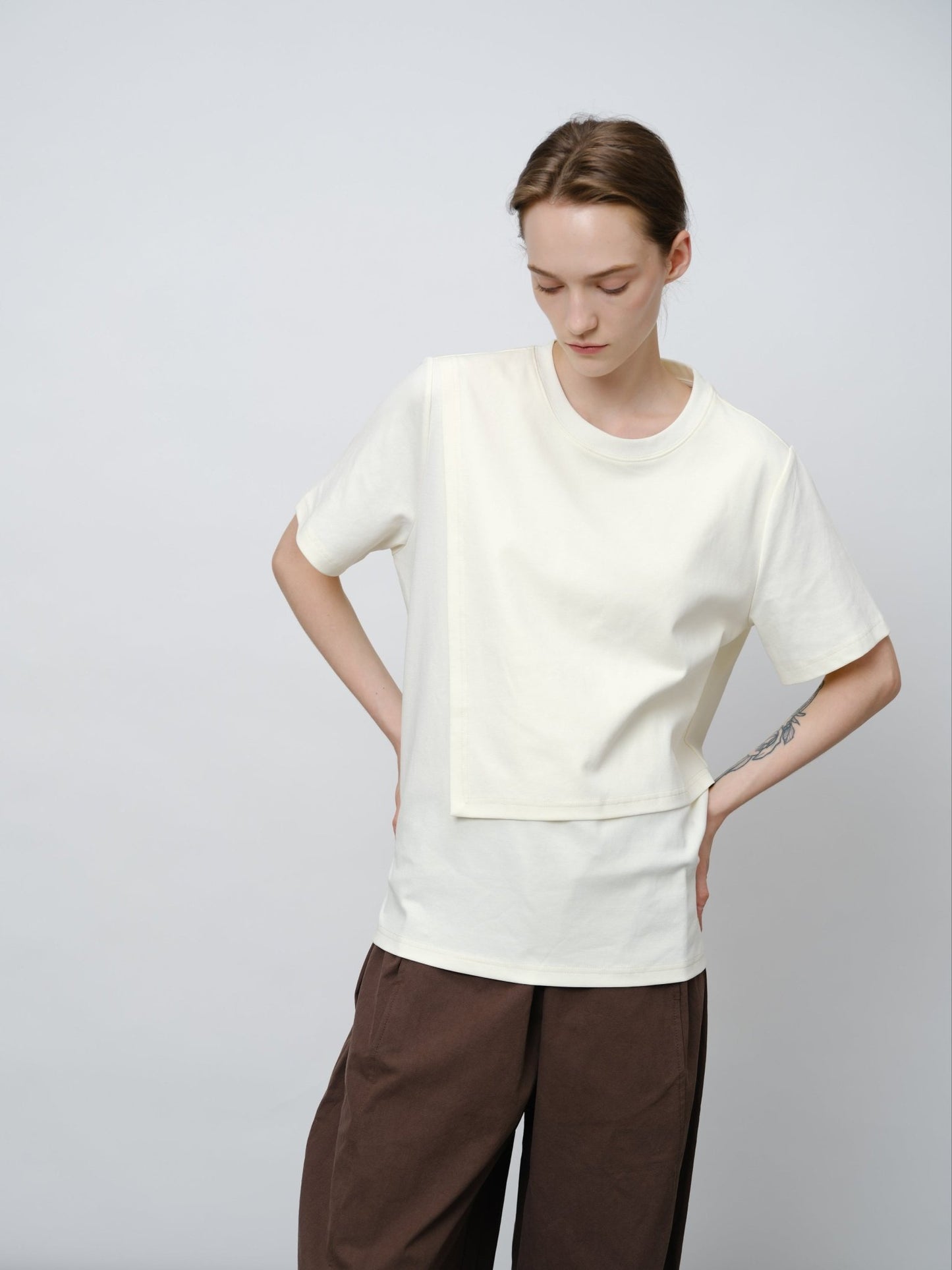 Textured Minimalist T-Shirt - UNIQUE ATTRACTION