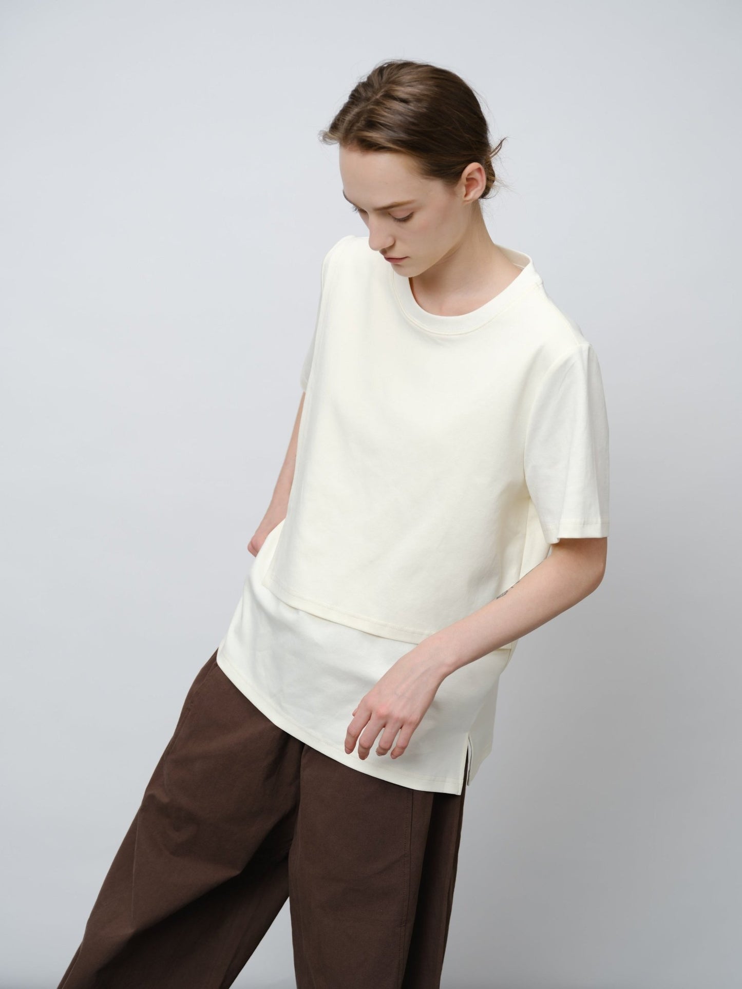 Textured Minimalist T-Shirt - UNIQUE ATTRACTION
