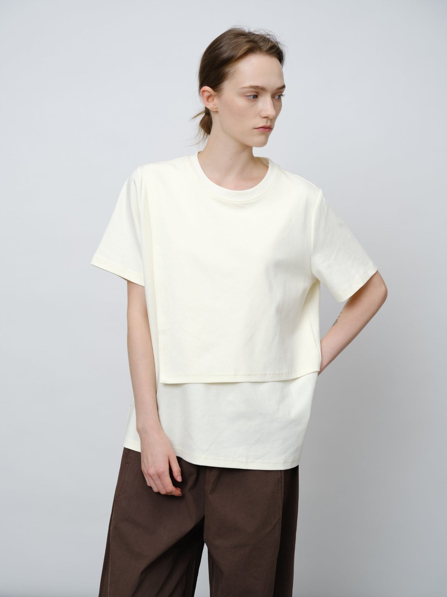 Textured Minimalist T-Shirt - UNIQUE ATTRACTION