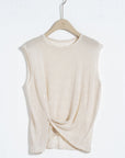 Twist Front Knit Top - UNIQUE ATTRACTION