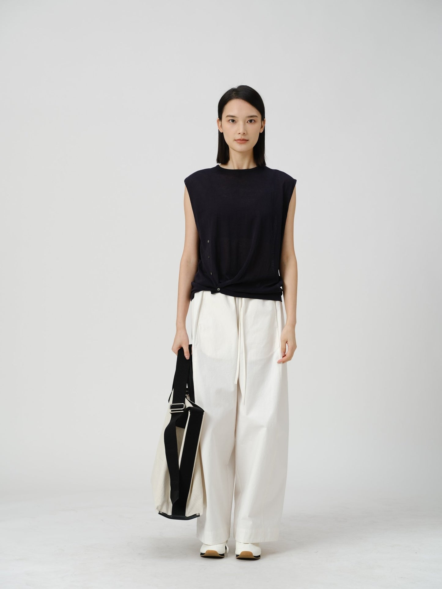 Twist Front Knit Top - UNIQUE ATTRACTION