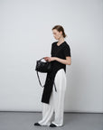 Women's Linen Wide - Leg Pants - UNIQUE ATTRACTION