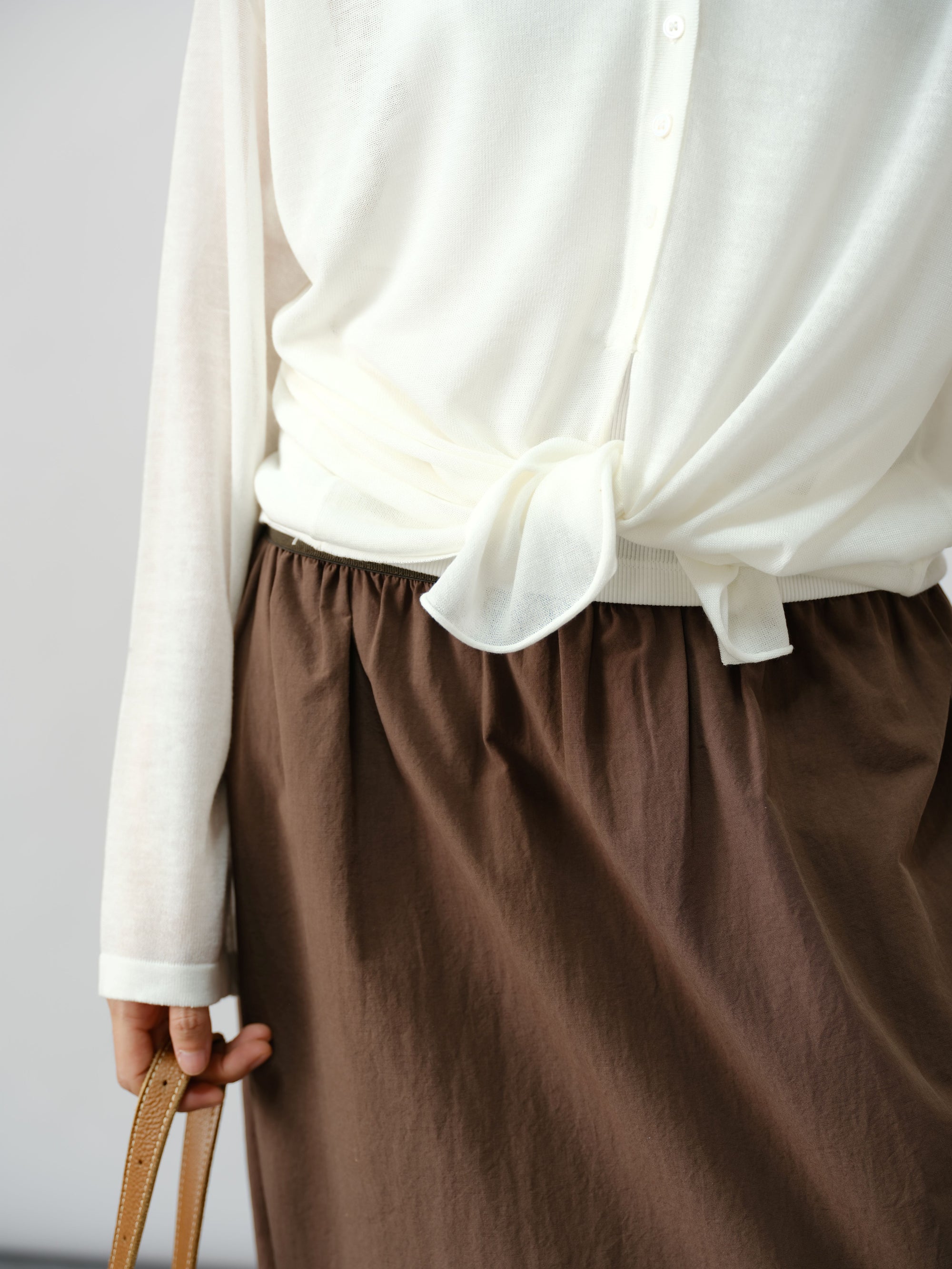 Flowline Knit Cardigan
