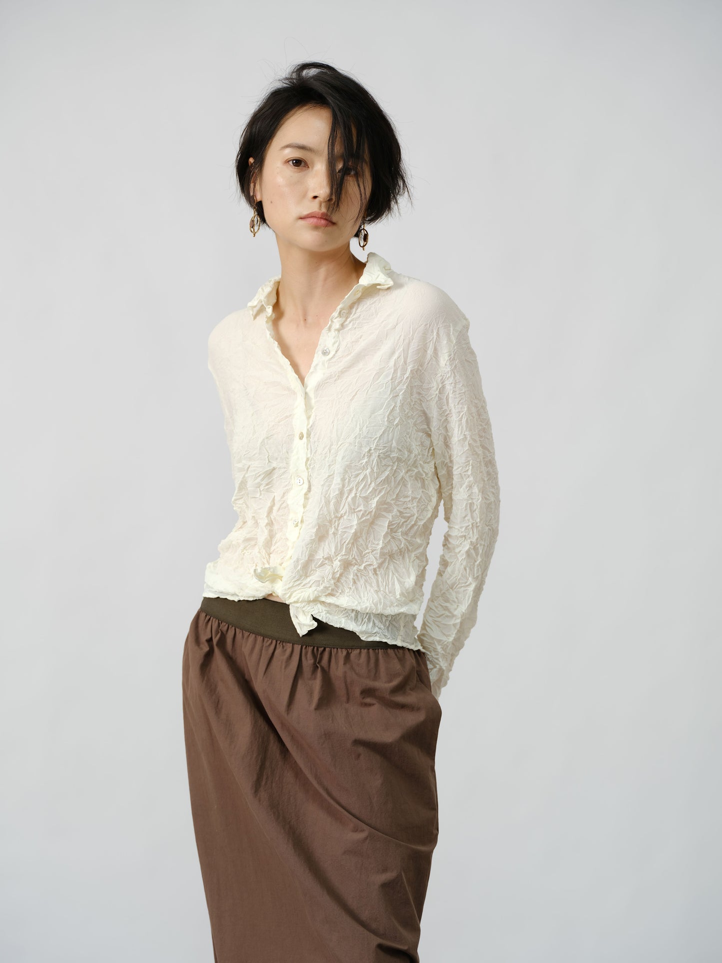 Layered Texture Blouse