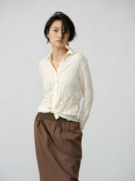 Layered Texture Blouse