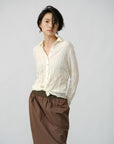Layered Texture Blouse