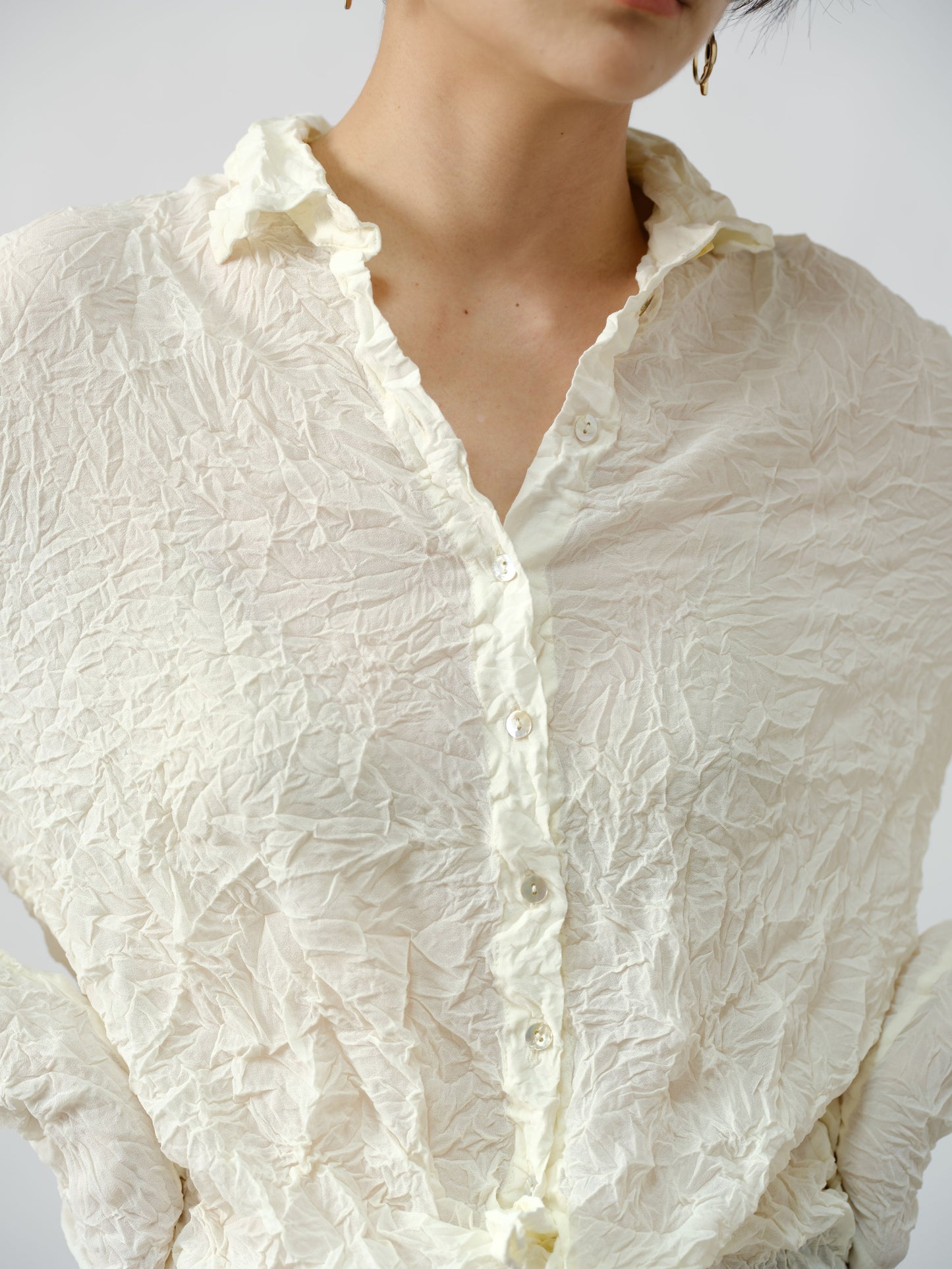 Layered Texture Blouse