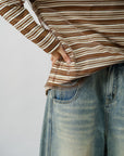 Striped Layered Sweater