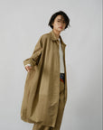 EleganceDrape Trench Coat