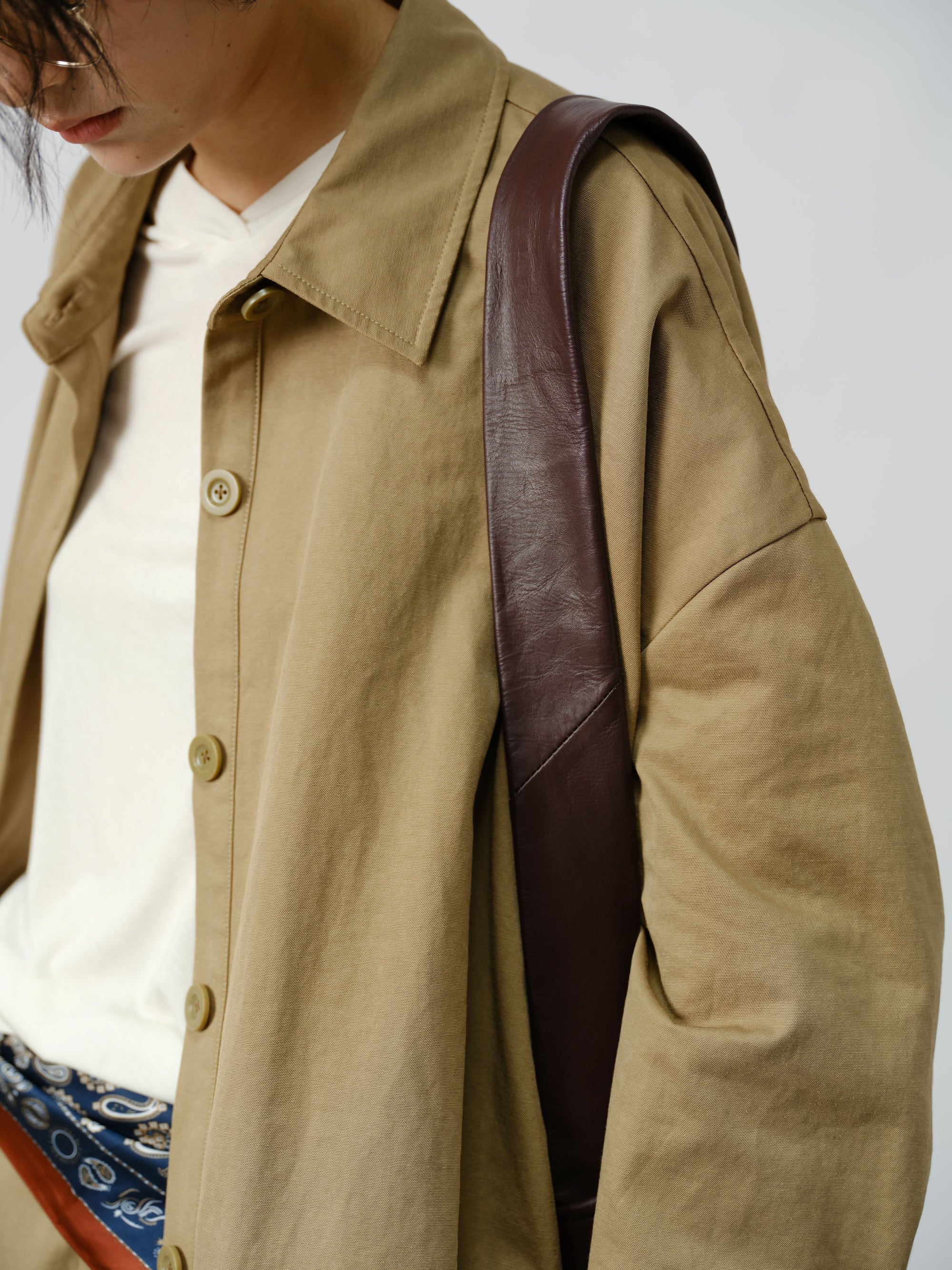 EleganceDrape Trench Coat