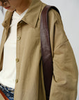 EleganceDrape Trench Coat