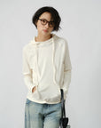 SoftEdge Ribbed Hoodie