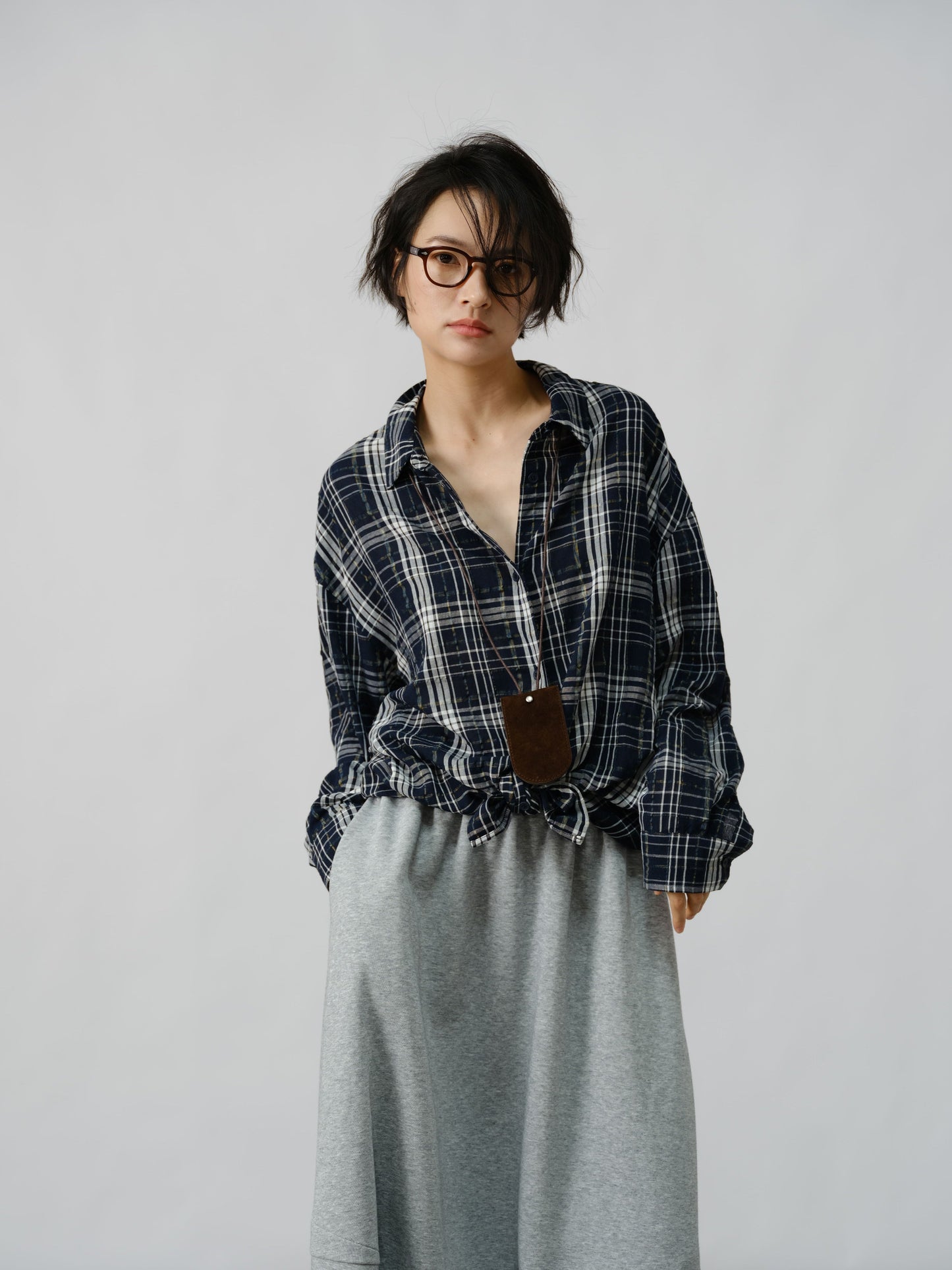VintageHue Plaid Shirt