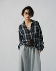 VintageHue Plaid Shirt