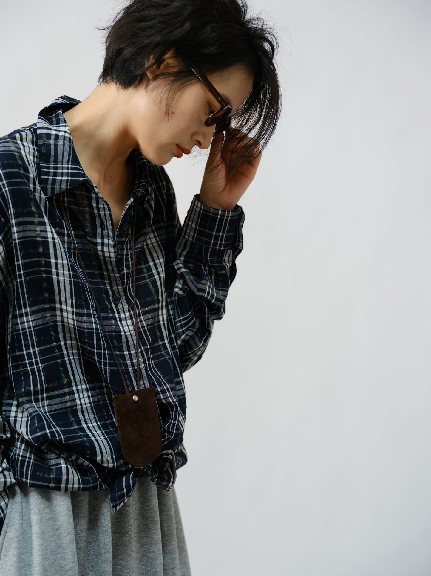 VintageHue Plaid Shirt