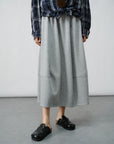 SilkDrape Midi Skirt