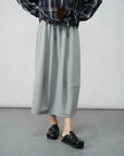 SilkDrape Midi Skirt