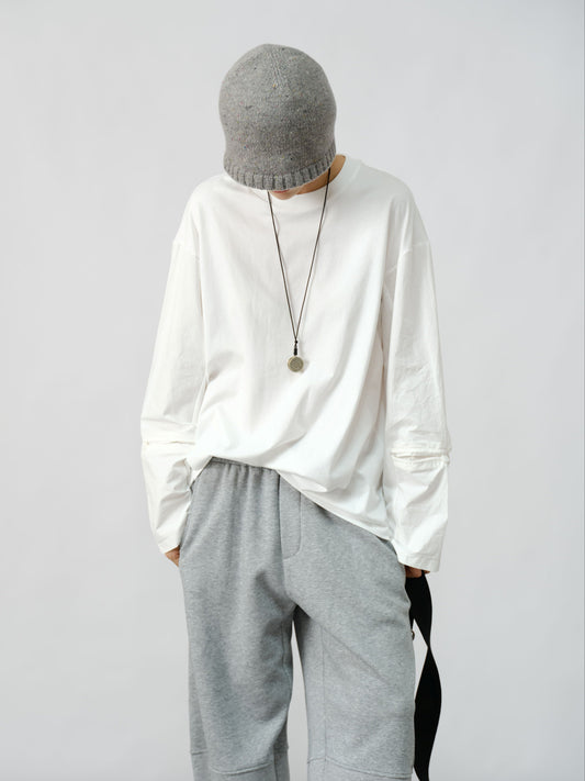 WovenEdge Relaxed Sweater