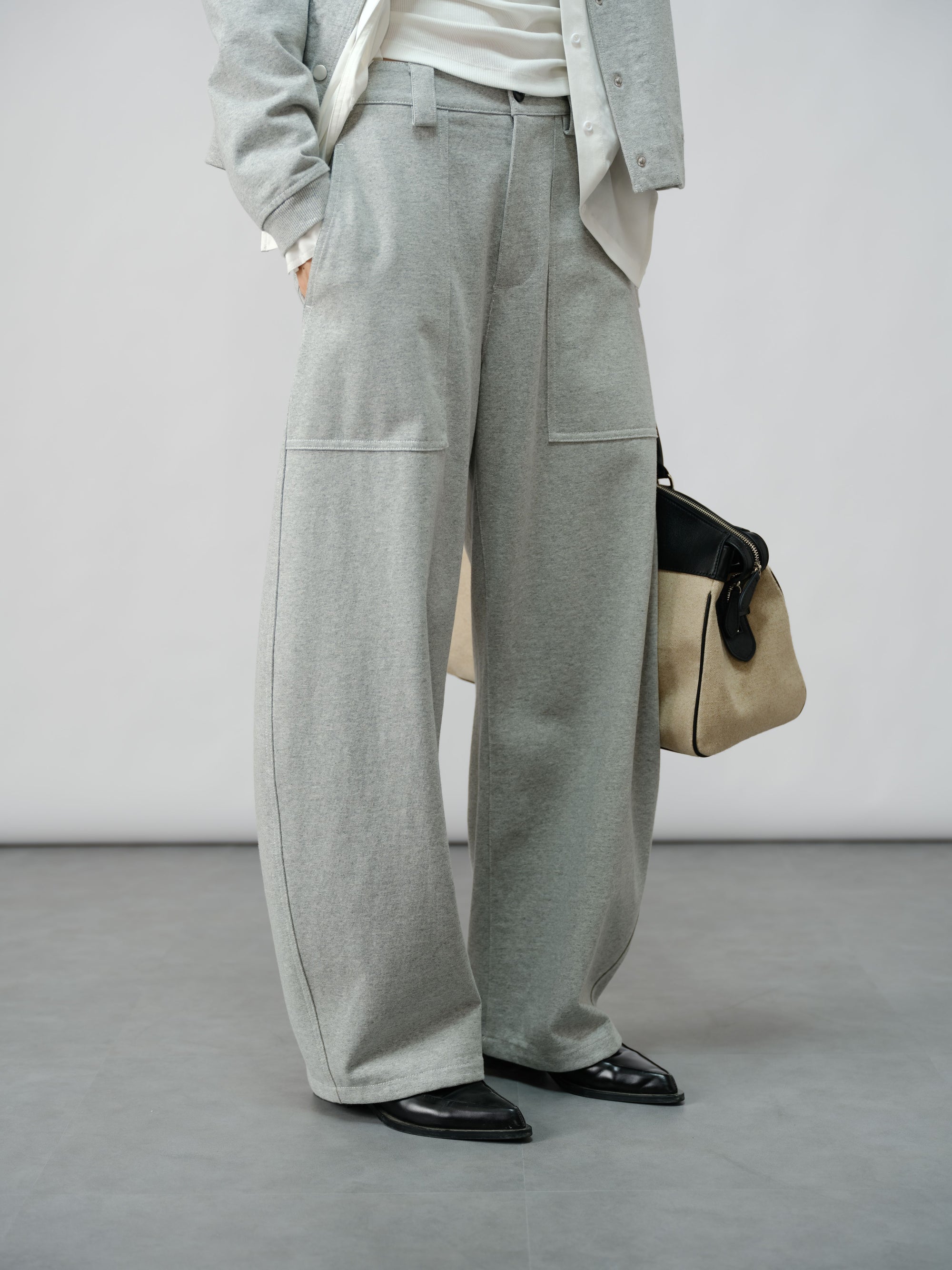 Straight Banana Trousers