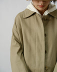 Twill Flow Coat