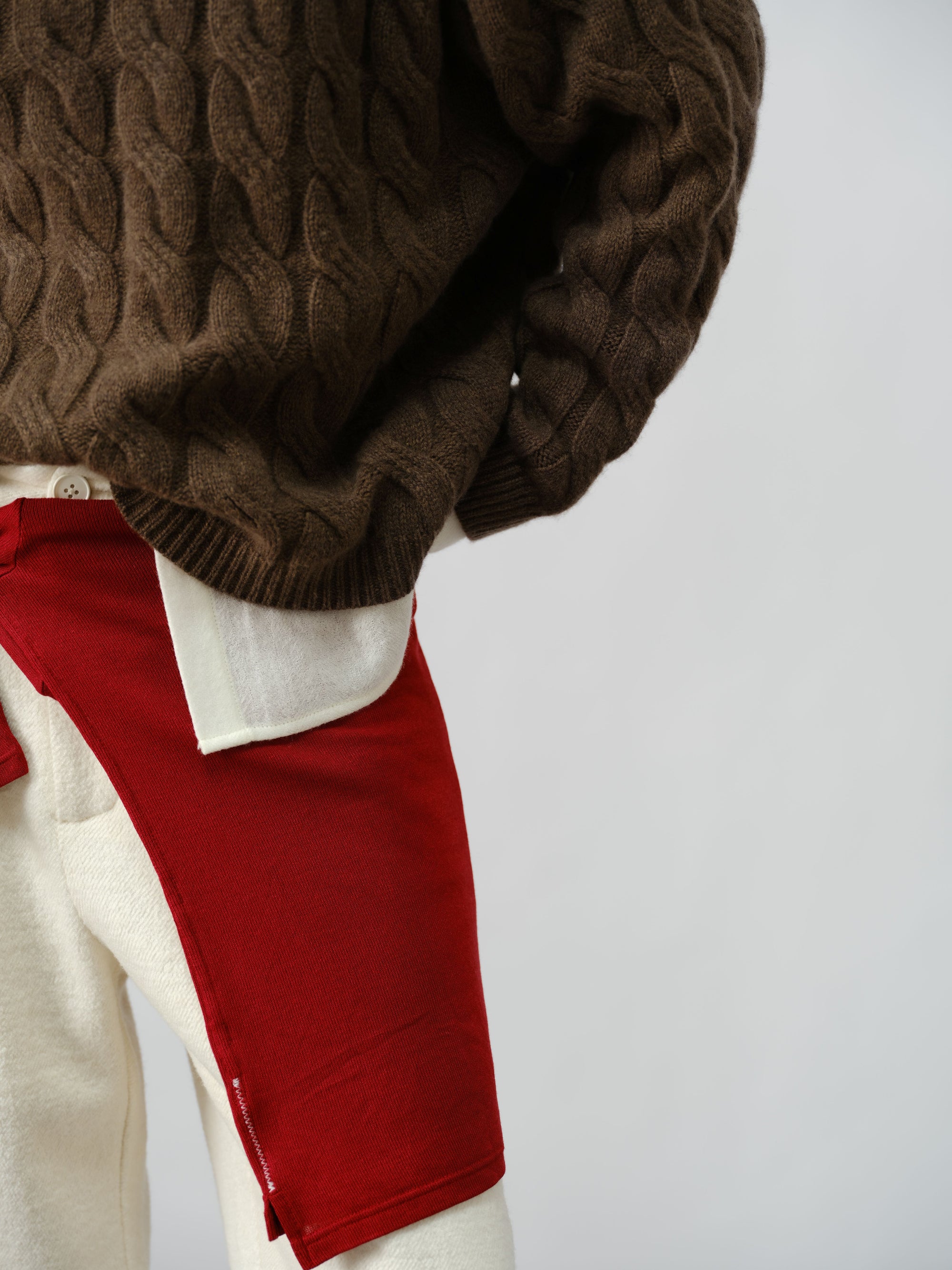 Merino Cable Knit Sweater