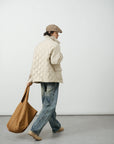 Classic Diamond-Quilted Jacket