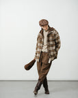 Plaid Hooded Shacket