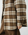 Plaid Hooded Shacket