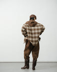 Plaid Hooded Shacket