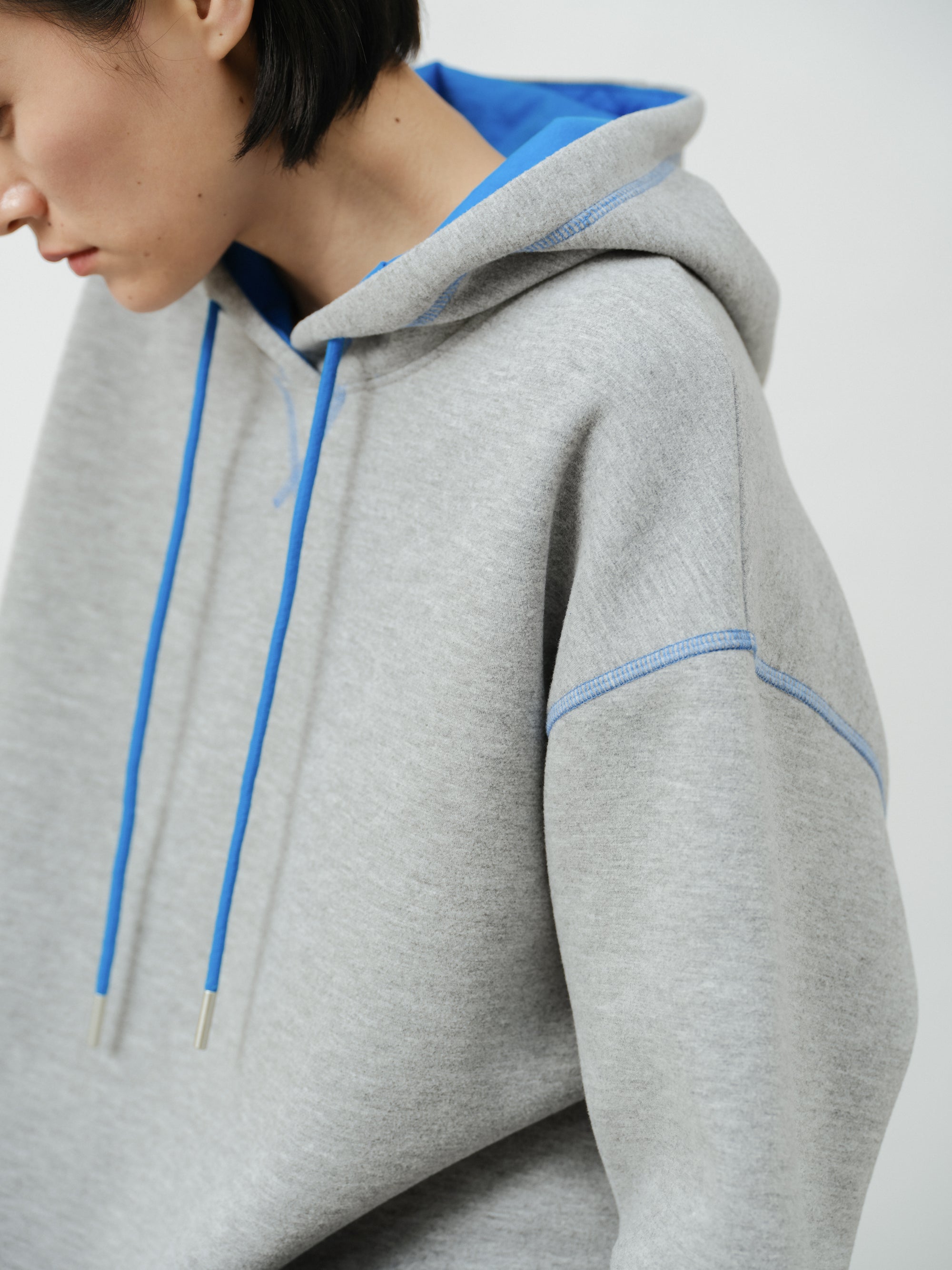 Contrast Stitch Hoodie