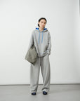 Contrast Waist Relaxed Sweatpants