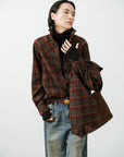 Vintage Check Panel Shirt