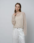 Lightweight Round-Neck Sweater