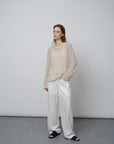 Lightweight Round-Neck Sweater