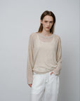 Lightweight Round-Neck Sweater