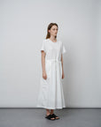 Casual Short-Sleeve Shift Dress