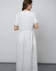 Casual Short-Sleeve Shift Dress