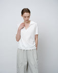 Short-Sleeve Collared T-Shirt