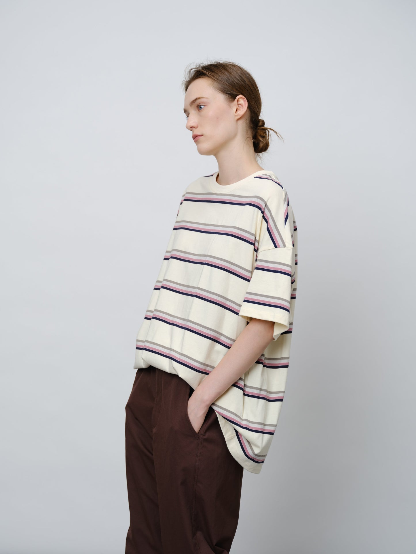 Striped Colorblock T-Shirt